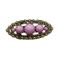 BROCHE ANTIGUO ROSA NIÑA