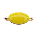 BROCHE BASICO AMARILLO NIÑA