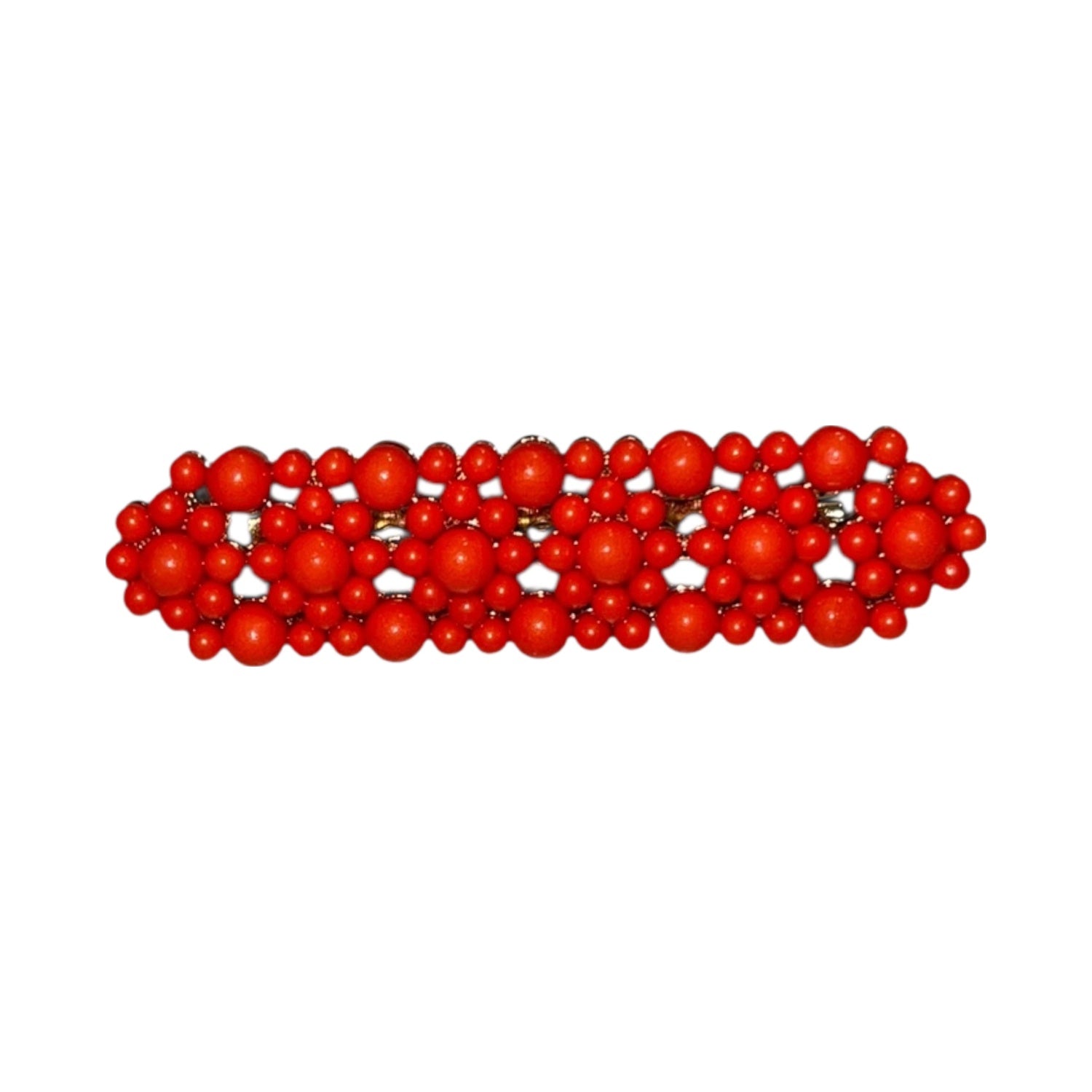 BROCHE BOLITAS ROJO