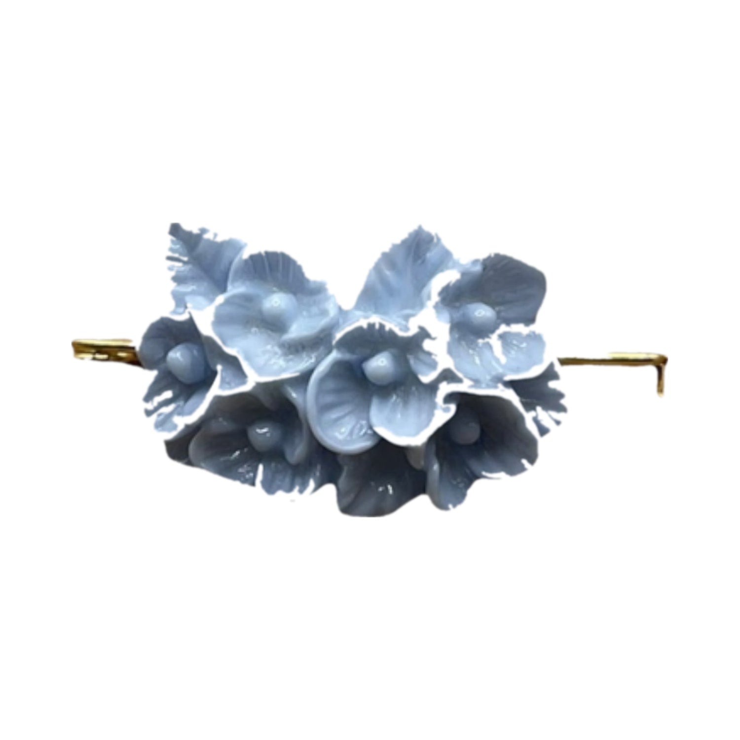 BROCHE FLOR CELESTE NIÑA