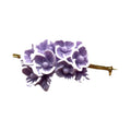 BROCHE FLOR LILA NIÑA