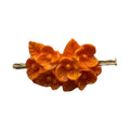 BROCHE FLOR NARANJA NIÑA