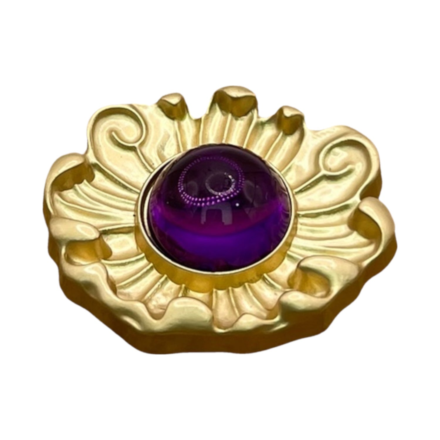 BROCHE SELLO MORADO