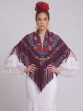 MANTÓN BORDADO ROCIO BUGAN