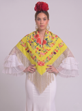 MANTÓN BORDADO REYES LIMA