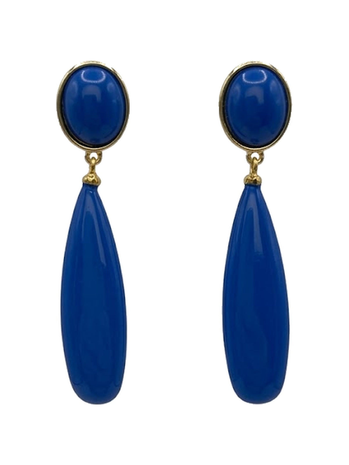 PENDIENTE LÁGRIMA NIÑA AZUL