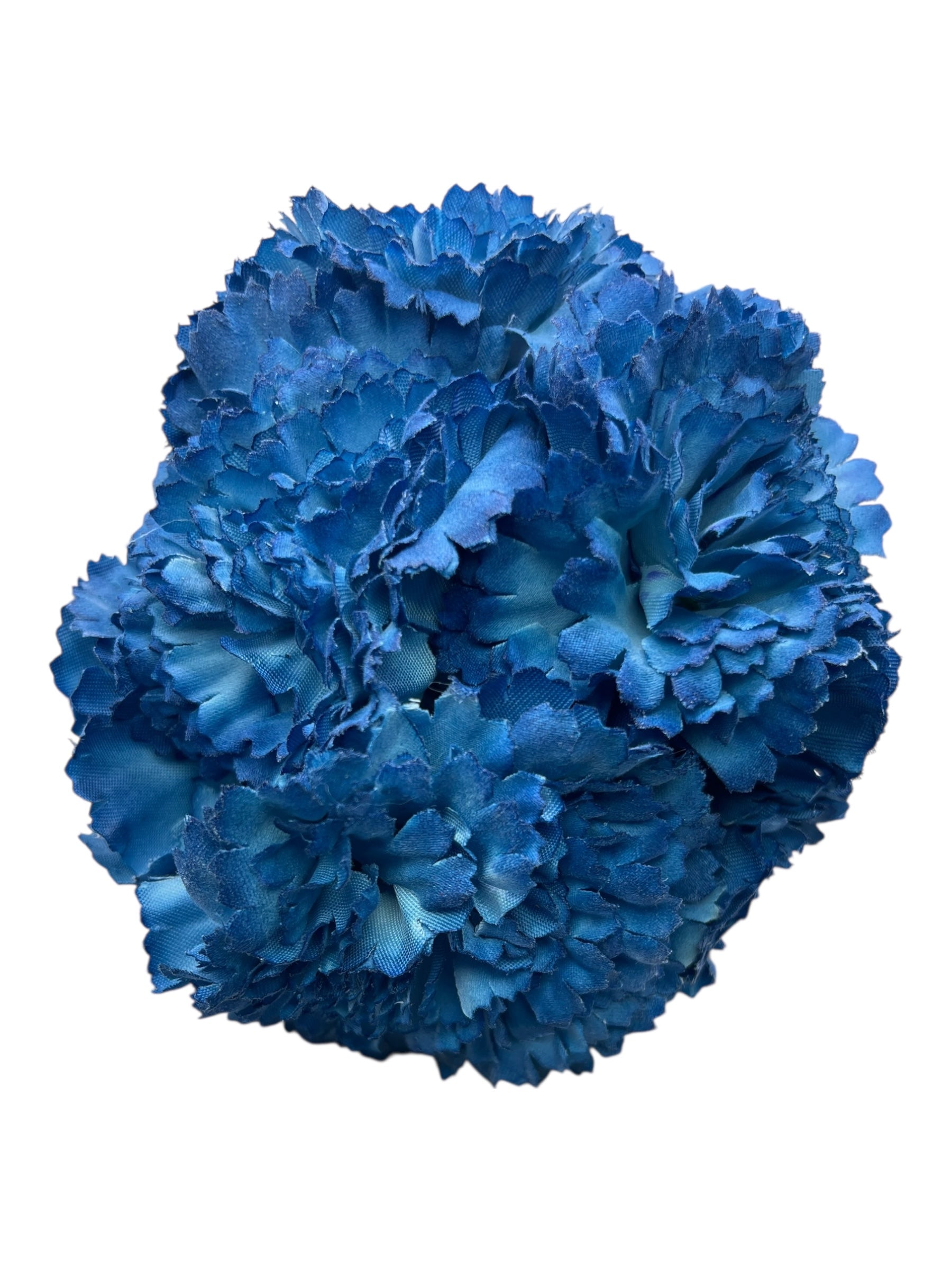 RAMILLETE CLAVEL TINTADO AZUL