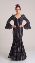 TRAJE FLAMENCA CORDOBA NEGRO