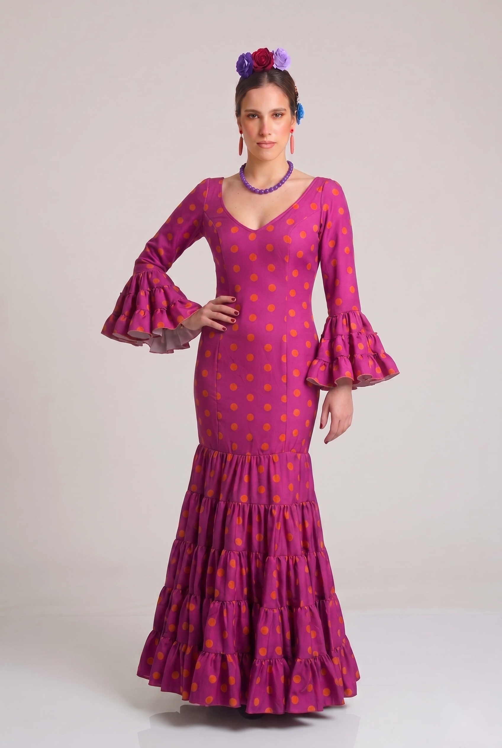 TRAJE FLAMENCA CORDOBESA